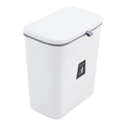 【Lifeideas】Door Hanging Trash Can Kitchen Bathroom Toilet Waste Storage with Inner Barrel Wall Mounted Garbage Rubbish Bin