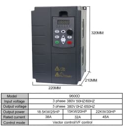 NFlixin 380V 11KW/15KW/18.5KW/22KW/30KW/37KW/45KW/55KW VFD Variable Frequency Inverter for Motor Speed Control Converter