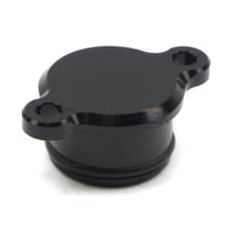 Oil Injection Pump Delete Block Off Plug for Yamaha PW80 PW50 Y-Zinger 1991-2024 Motorcycle Hardware CNC Aluminum Black / Chrome