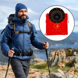 Hiking Compass Men's Orienting Tool Compass Hiking Gear Multifunctional Automatic Positioning Compass Navigation Tool
