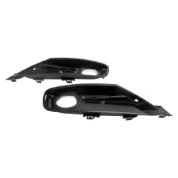 Artudatech 2PCS Front Bumper Fog Light Grille Covers Fit for BMW 3 Series F30 F31 2013-2015