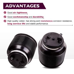 Pair Air Spring bags Rear Left & Right for Toyota Landcruiser Prado 120 2003-2009 4808035011 4809035011