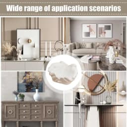 Resin Key Tray Double Hand Shape Keys Storage Tray Entryway Organizer Hands Bowl decor Sculpture Keys Jewelry Storage rack