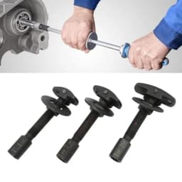 Axle Bearing Removal Tool Wheel Hub Axle Puller With Slide Hammer Vehicle Bearings Removal Tool Kit 3 Sizes Automotive Bearing