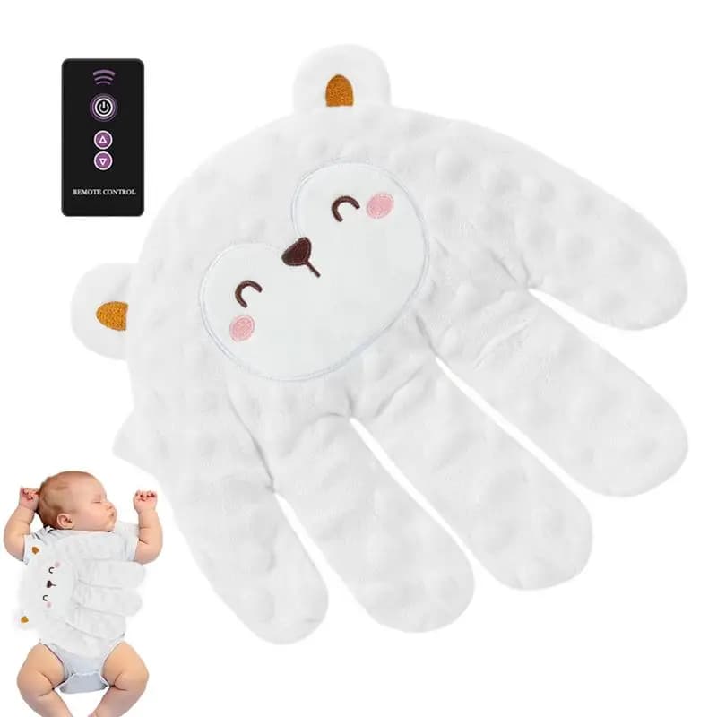 Baby Soothing Palm Hand Remote Control Baby Soothing Palm Baby Sleep Patting Toy Soft Electric Baby Hand Pillow Baby Sleep