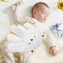 Baby Soothing Palm Hand Remote Control Baby Soothing Palm Baby Sleep Patting Toy Soft Electric Baby Hand Pillow Baby Sleep