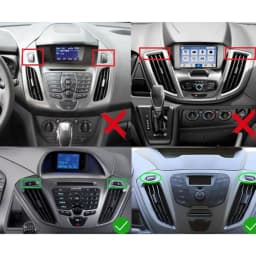 ESSGOO 9" Android 13 For Ford Transit Custom 2012-2021 Car Stereo Radio Carplay Android Auto GPS NAVI WIFI BT FM RDS USB Type-C