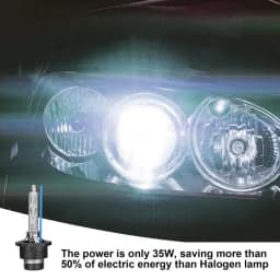 Xenon Headlight Bulbs Automotive Headlight Bulbs 35W Automobile Headlight Assemblies Parts & Accessories Long Lifespan For