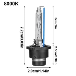 Xenon Headlight Bulbs Automotive Headlight Bulbs 35W Automobile Headlight Assemblies Parts & Accessories Long Lifespan For