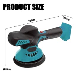 Cordless Car Polisher For Makita Battery Wireless Car Polishing Machine 6 Gears Electric Polish Machines Adjustment Power Tools