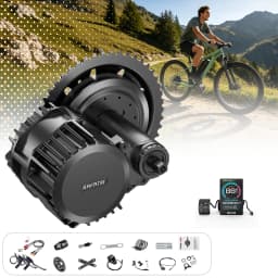 Bafang 48V 52V 1000W CAN Motor BBSHD Ebike Conversion Kit Electric Bicycle Mid Drive Engine BBS03 M615 MM G320.1000.C