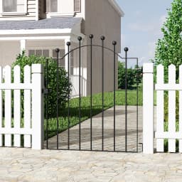 【Breeins】Modern House Grill Designs Front Door Wrought Iron Main Gate For Garden