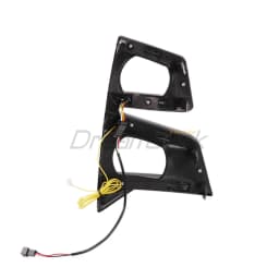 LED DRL Daytime Running Light For Isuzu D-max Dmax 2019-2022 Front Fog Lamp w/ Sequential Dynamic Turn Signal Auto Accessories