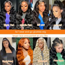 Glueless Body Wave 100% Human Hair Wig Pre Plucked Ready To Wear And Go For Women 13x6 Hd Natural Wave Lace Front Wigs On Sale