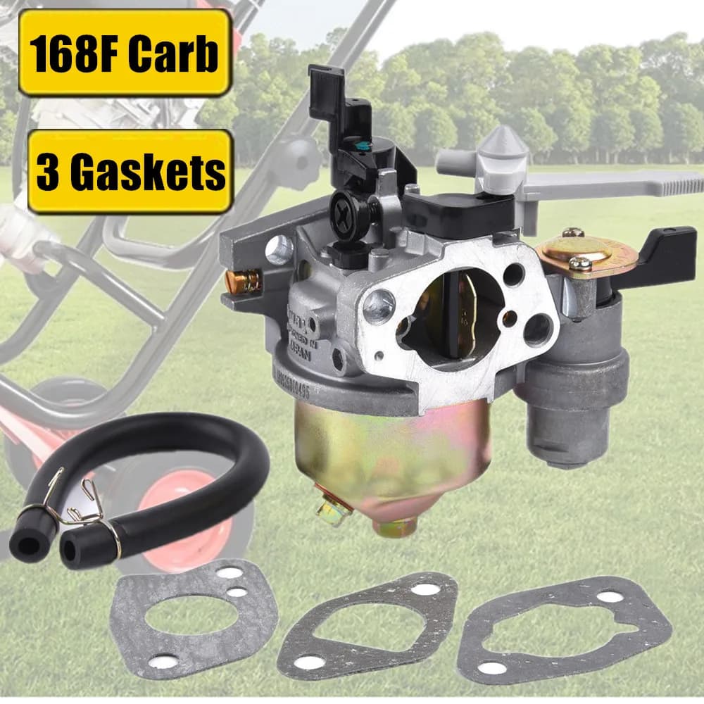 Replacement Engine Carburetor Carb Fit for Honda GX140 GX160 GX168 GX200 5.5HP Fuel Pipe Gasket Generator Mower Accessories