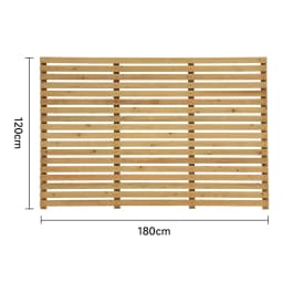 Garden Wood Fence Gate for Outdoor Waterproof and Anti-corrosive Paint Pine Fence Gate