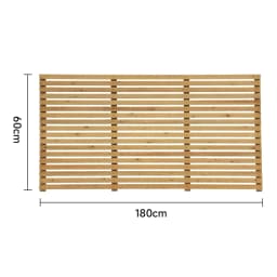 Garden Wood Fence Gate for Outdoor Waterproof and Anti-corrosive Paint Pine Fence Gate