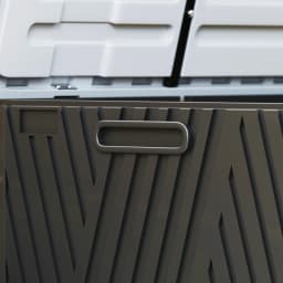 380L Garden Storage Box Waterproof Outdoor Storage Box with Lockable Lid