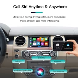 AUTOABC Wireless Carplay Android Auto for Land Rover Jaguar Bosch Discovery 4 Aurora Freelander 2 XE XF XJ Airplay