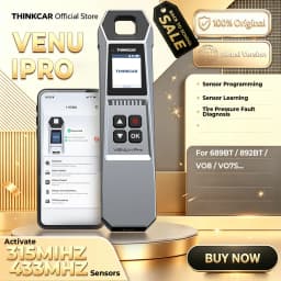 THINKCAR VENU iPRO Car Tire Pressure Diagnose Tool Automotive TPMS Sensor Programming Learning Activator For MUCAR 892BT 689BT