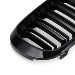 Artudatech Gloss Black Dual Front Kidney Grille Fit for BMW X5M F85 X6M F86 X5 F15 X6 F16 13-18