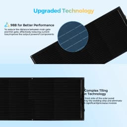 100W 12V Flexible Solar Panel kit System 18V Photovoltaic Monocrystalline Module 10A Charge Controller for Caravan Home Roof Car