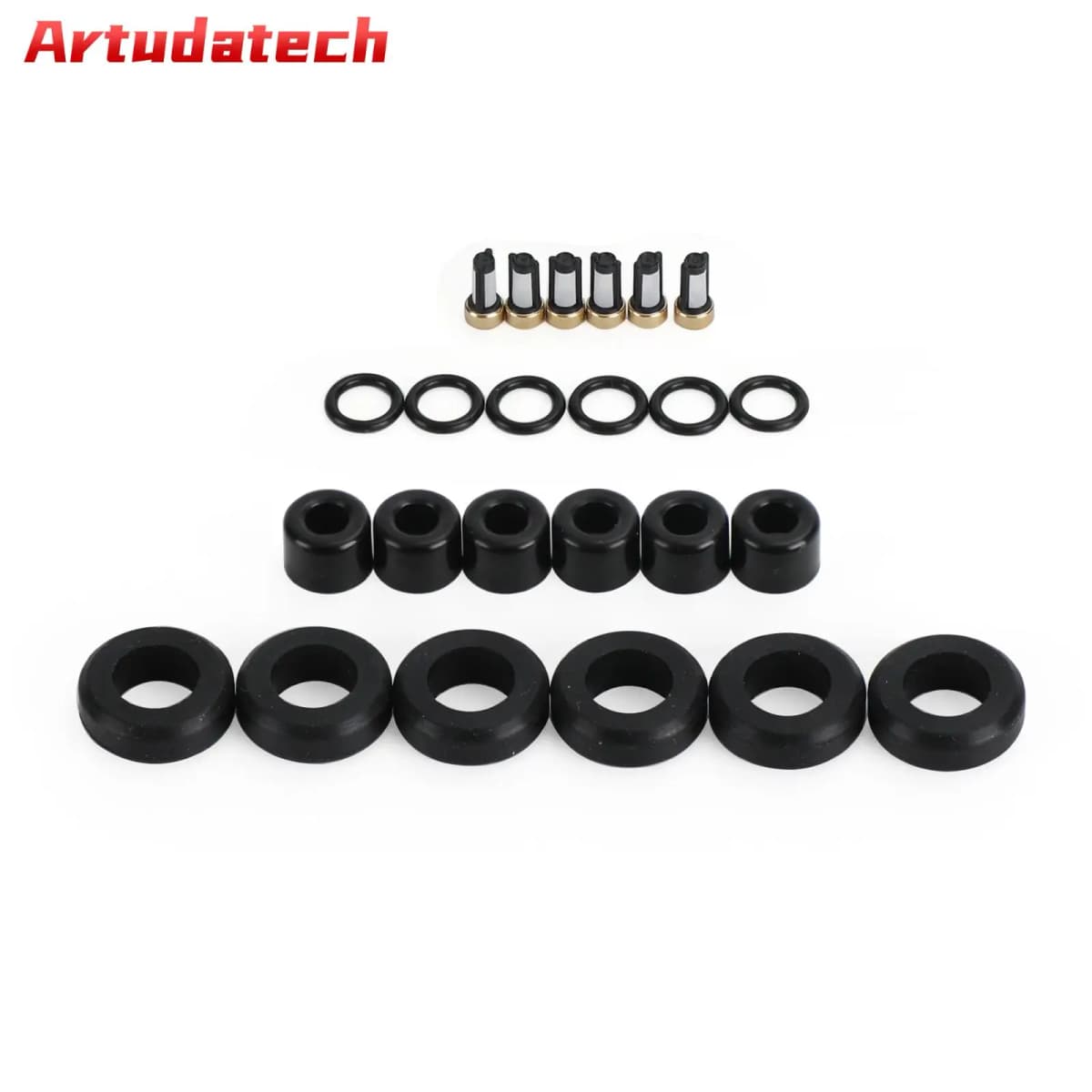 Artudatech Fuel Injectors Rebuild Repair Kit 23250-31010 fit Toyota Tacoma 2003-2015 4.0L