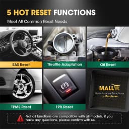 LAUNCH CRP129X Diagnostic Tools OBD2 Scan Tools Automotive OBDII Scanner Four Systems Diagnosis obd2 Code Reader