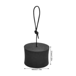 Scupper Plugs 4 Pieces Drain Holes Stopper With Lanyard Boat Water Control EVA Holes Stopper Bung For Dinghy Replacement Part