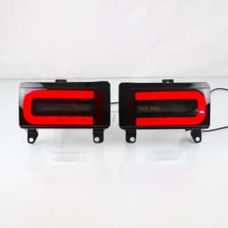 LED Reflector Rear Brake Bumper Tail Light For Toyota FJ Cruiser 2007-2022 Reversing Driving Lamp With Turn Signal Taillight L+R