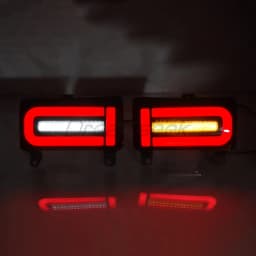 LED Reflector Rear Brake Bumper Tail Light For Toyota FJ Cruiser 2007-2022 Reversing Driving Lamp With Turn Signal Taillight L+R