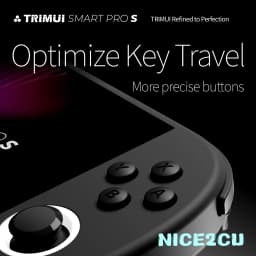 Trimui Smart Pro S Handheld Game Console 4.96'' IPS Screen Linux System Joystick RGB Lighting Retro Video Game Smartpros Gifts