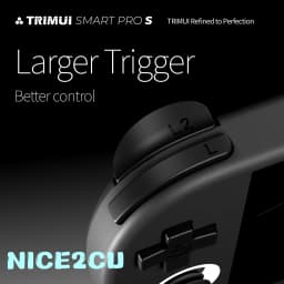 Trimui Smart Pro S Handheld Game Console 4.96'' IPS Screen Linux System Joystick RGB Lighting Retro Video Game Smartpros Gifts
