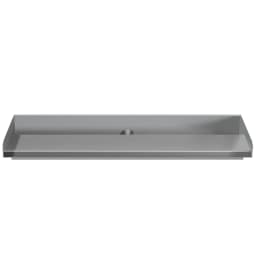 60cm Back Entry Stainless Steel Water Blade, 60cm W x 20cm D x 10cm H