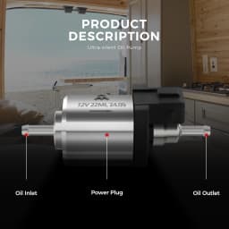 22ml Ultra Quiet Fuel Pump Car Heater Diesel Pump For 12V 5KW/8KW Webasto Eberspacher Car Air Parking Heater Accessories