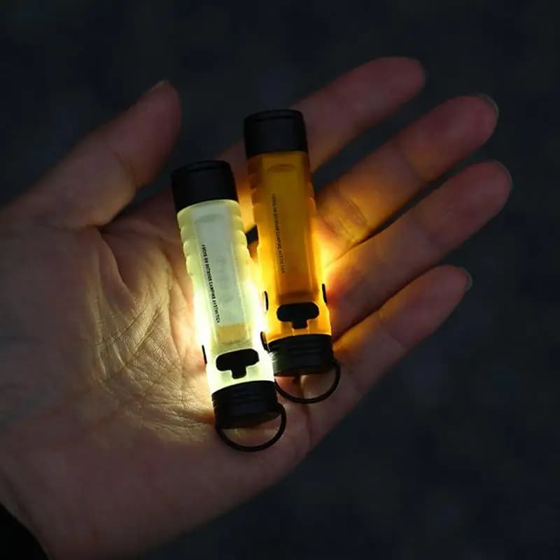 Clip On Flashlight Portable Hat Brim Clip-On Light Waterproof Outdoor Small Torch Outdoor Camping Ambient Lighting