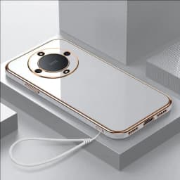 For Honor X9B Case Luxury Square Plating Honor X9A Phone Case Honor Magic5 Lite Case ShockProof Soft Silicone Back Cover Fundas