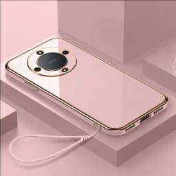For Honor X9B Case Luxury Square Plating Honor X9A Phone Case Honor Magic5 Lite Case ShockProof Soft Silicone Back Cover Fundas