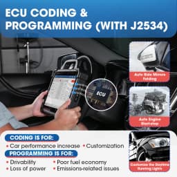 LAUNCH X-431 PAD7 PADVII Car Diagnostic Tools J2534 Smartlink Automotive Scanner Auto Online Programming OBD 2 Years Free Update