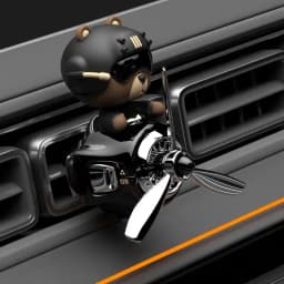 Plane Car Air Freshener Plane Rotating Aromatherapy Diffuser Shaking Head Car Perfume Stylish Automobile Decor For Relaxing