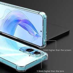 Shockproof Crystal Phone Case for Huawei Honor 90 Lite Pro Transparent Silicone Case Back Cover 70 Lite Pro X8a X9a X7a X6 X5 5G