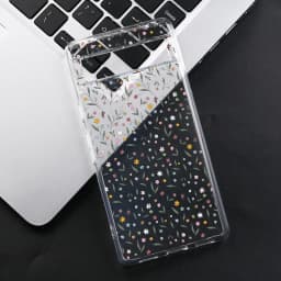 Soft Pale Little Flower Clear Phone Case for Google Pixel 8A 8 9 Pro XL 6A 7A 6 7 Pro 5G Cute INS Korean Shockproof Cover Fundas