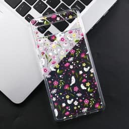 Soft Pale Little Flower Clear Phone Case for Google Pixel 8A 8 9 Pro XL 6A 7A 6 7 Pro 5G Cute INS Korean Shockproof Cover Fundas