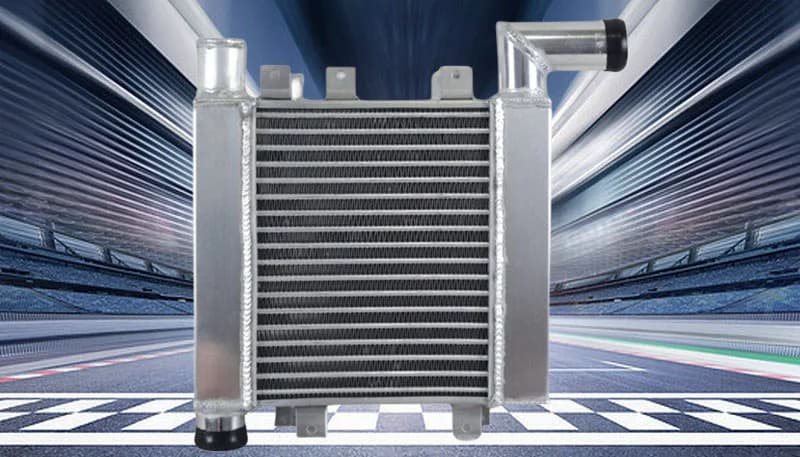 Aluminum Intercooler For Hyundai Santa FE CM Turbo Diesel D4EB 4 Cyl 2.2L 2006-2009 2007 2008