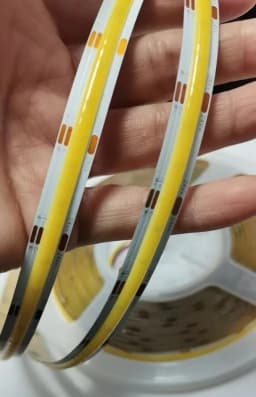 24V CCT COB Dual Colour LED Light Strip 576leds/m 5M High Density Warm Cool White Dimmable Linear Lights LED Flexible Tape Rope