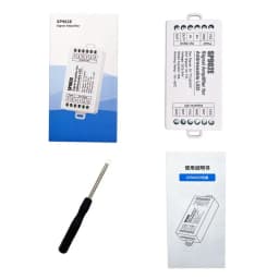 SP902E Signal Amplifier LED Addressable Strip Expander SPT Signal Control Amplifier For Pixel WS2812B WS2811 Dream Color 5v-24v