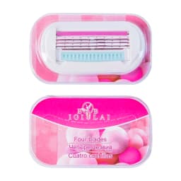 4 Pcs High Quality Women Razor Blades Beard Body Hair Remover Compatible Venus Shavers Replacement Heads Summer Gift