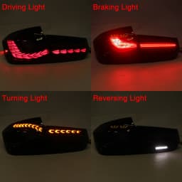 LED Rear Tail Light Assembly for BMW 3 Series F30 F35 & F80 M3 2012-2019 Brake Turn Signal Lamp Taillamp Driving Reversing Light