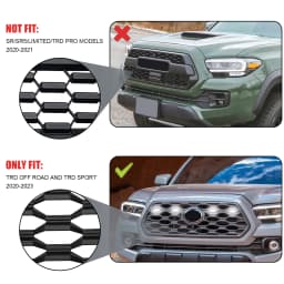 Artudatech 4PCS LED Grille Lights Fit for Toyota Tacoma TRD Off Road & TRD Sport 2020-2023