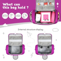 Portable Audio Player Carrying Bag For Toniebox Starter Set Educational Musical Toy Storage Organizer For Tonies Starter